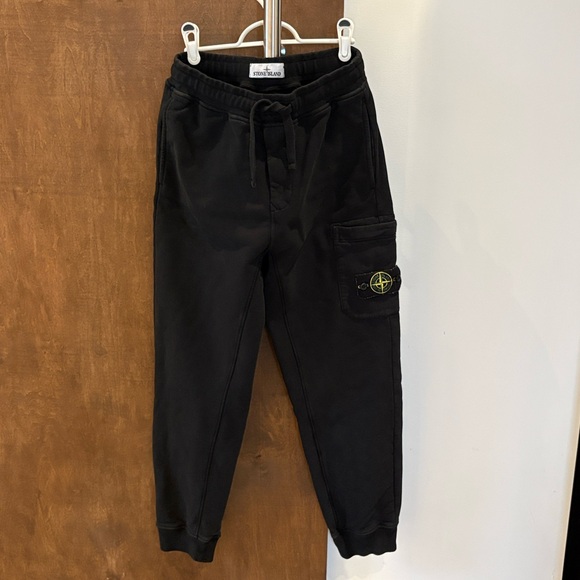 Stone Island Pants - Stone Island Black Joggers